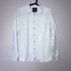 💙 Baby Blue Button-Down